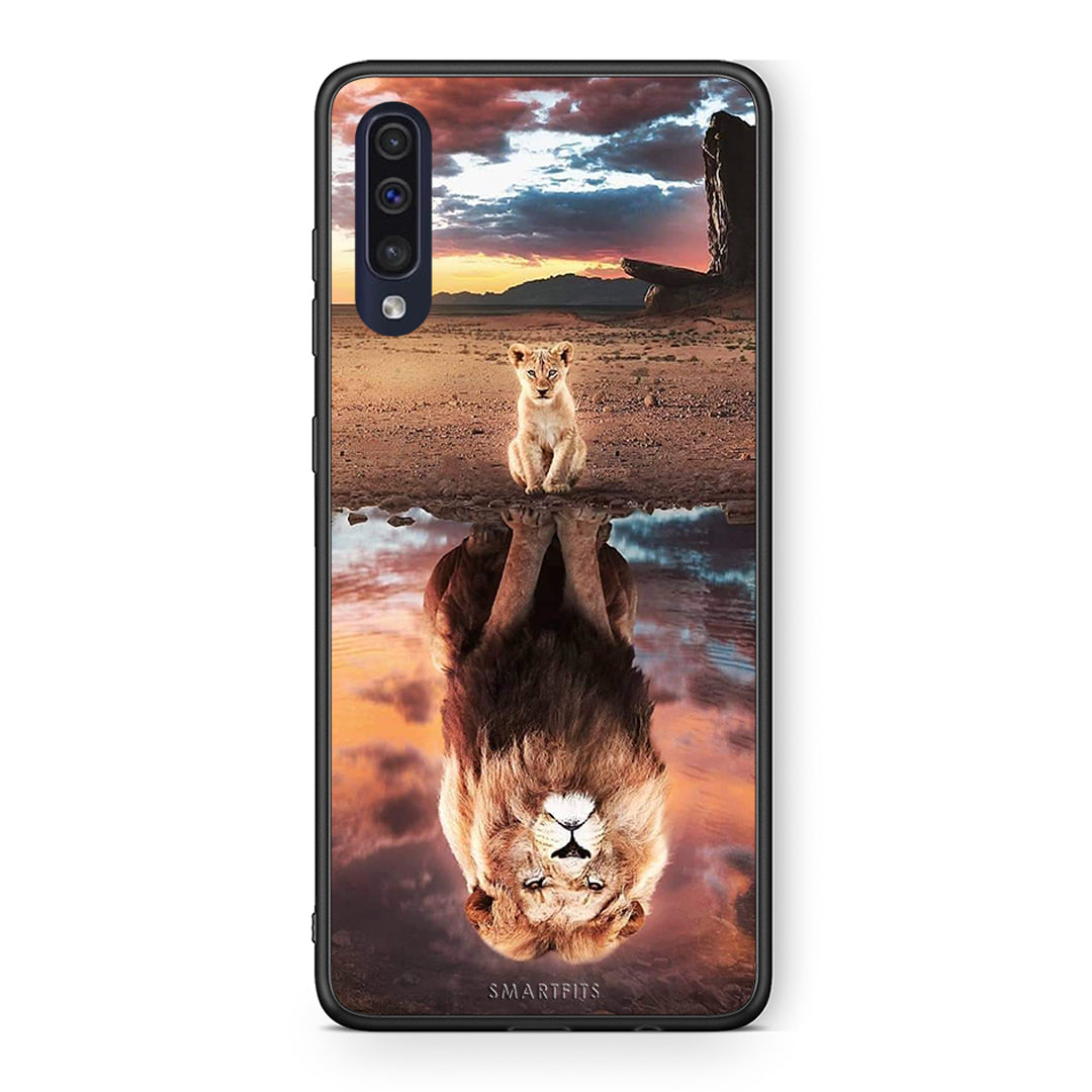 Samsung A70 Sunset Dreams Θήκη Αγίου Βαλεντίνου από τη Smartfits με σχέδιο στο πίσω μέρος και μαύρο περίβλημα | Smartphone case with colorful back and black bezels by Smartfits