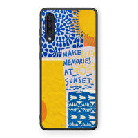 Thumbnail for Samsung A70 Sunset Memories Θήκη από τη Smartfits με σχέδιο στο πίσω μέρος και μαύρο περίβλημα | Smartphone case with colorful back and black bezels by Smartfits