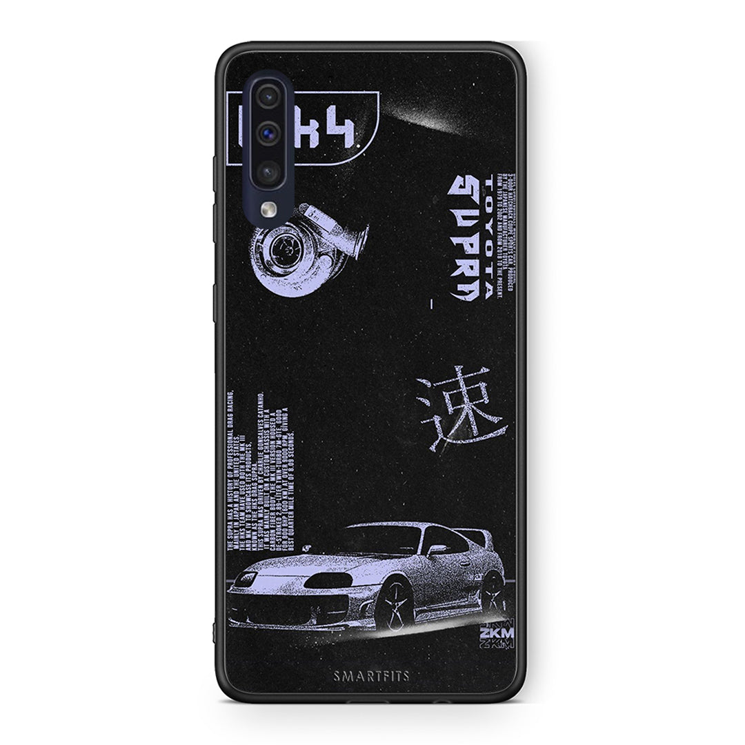 Samsung A70 Tokyo Drift Θήκη Αγίου Βαλεντίνου από τη Smartfits με σχέδιο στο πίσω μέρος και μαύρο περίβλημα | Smartphone case with colorful back and black bezels by Smartfits
