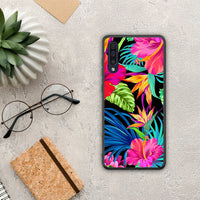 Thumbnail for Tropical Flowers - Samsung Galaxy A70 θήκη