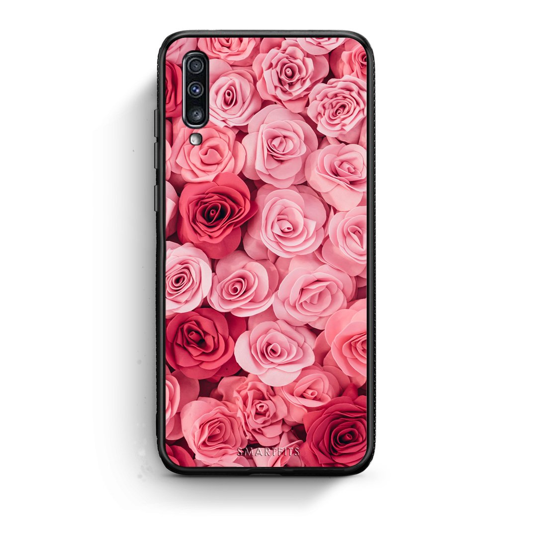 4 - Samsung A70 RoseGarden Valentine case, cover, bumper