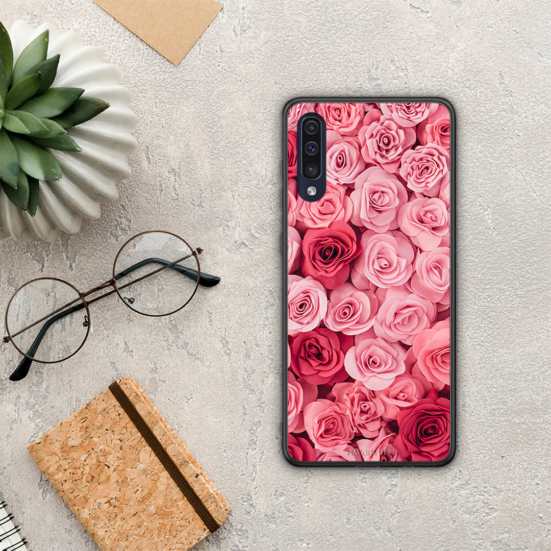 Valentine RoseGarden - Samsung Galaxy A70 θήκη