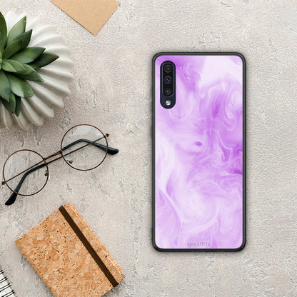 Watercolor Lavender - Samsung Galaxy A70 θήκη