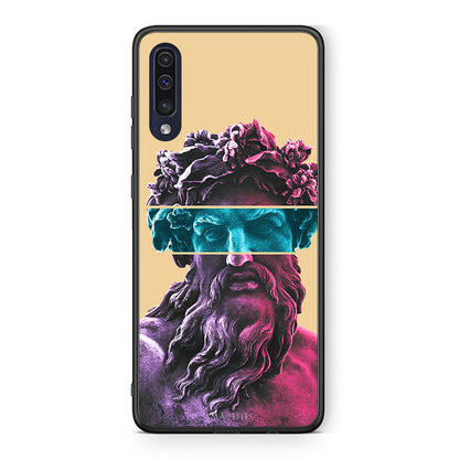 Samsung A70 Zeus Art Θήκη Αγίου Βαλεντίνου από τη Smartfits με σχέδιο στο πίσω μέρος και μαύρο περίβλημα | Smartphone case with colorful back and black bezels by Smartfits