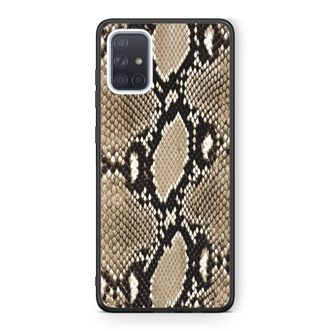 23 - Samsung A71 Fashion Snake Animal case, cover, bumper