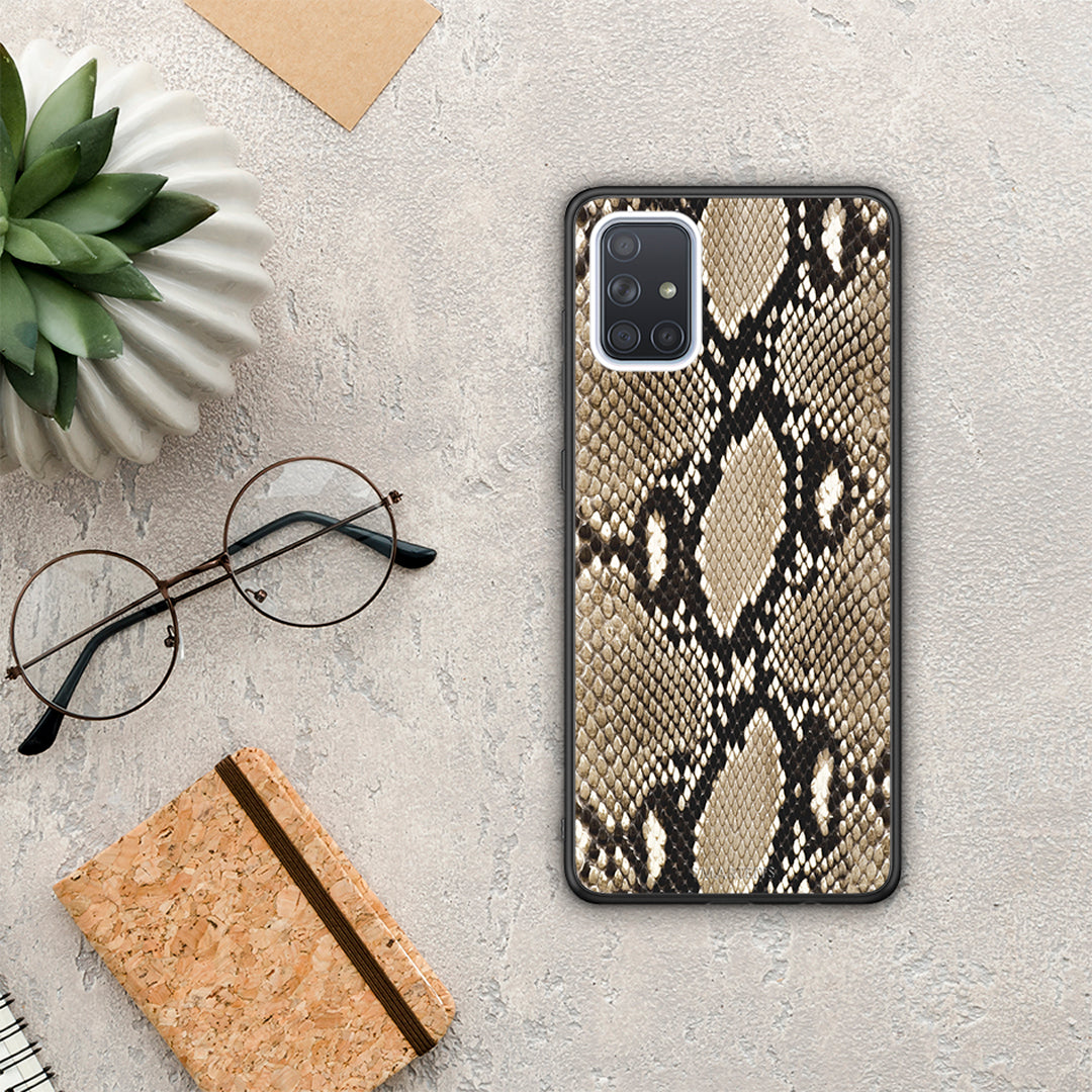 Animal Fashion Snake - Samsung Galaxy A71 θήκη