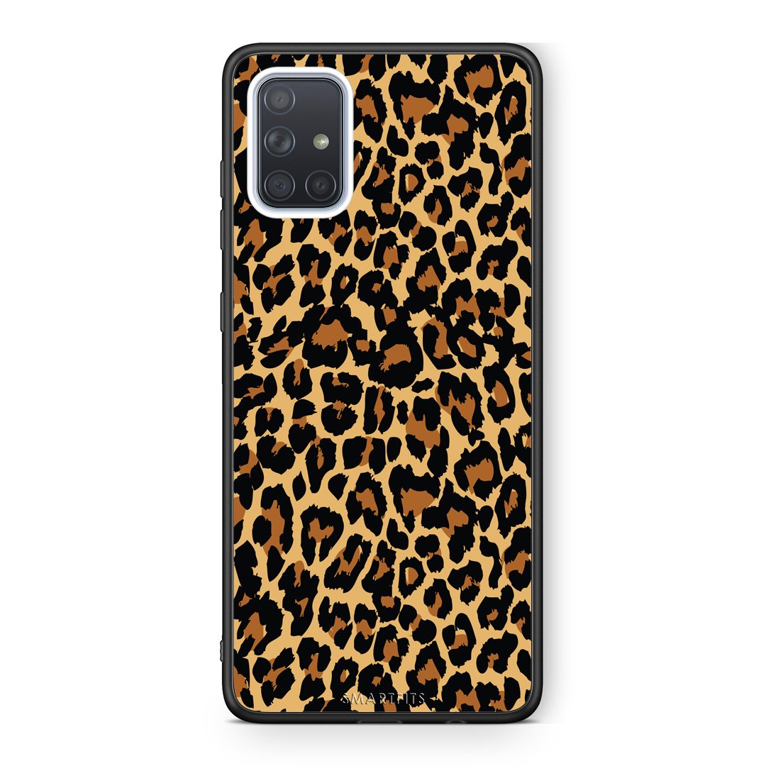 21 - Samsung A51 Leopard Animal case, cover, bumper