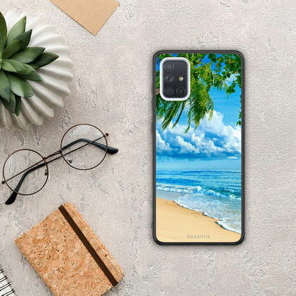 Beautiful Beach - Samsung Galaxy A71 θήκη