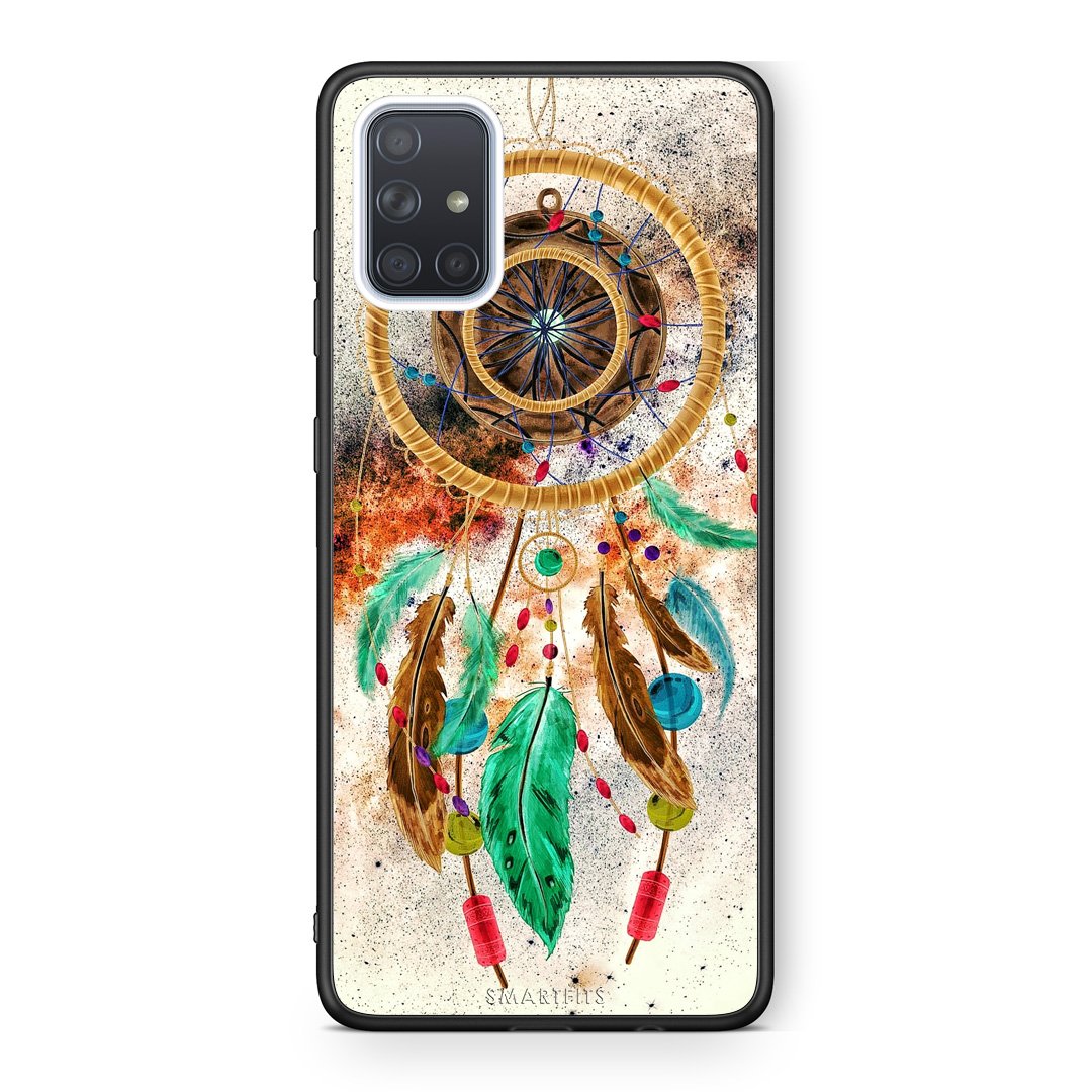 4 - Samsung A51 DreamCatcher Boho case, cover, bumper