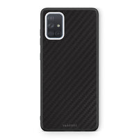 Thumbnail for Samsung A51 Carbon Black θήκη από τη Smartfits με σχέδιο στο πίσω μέρος και μαύρο περίβλημα | Smartphone case with colorful back and black bezels by Smartfits