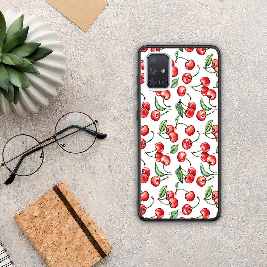 Cherry Summer - Samsung Galaxy A71 θήκη