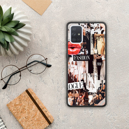 Collage Fashion - Samsung Galaxy A71 θήκη