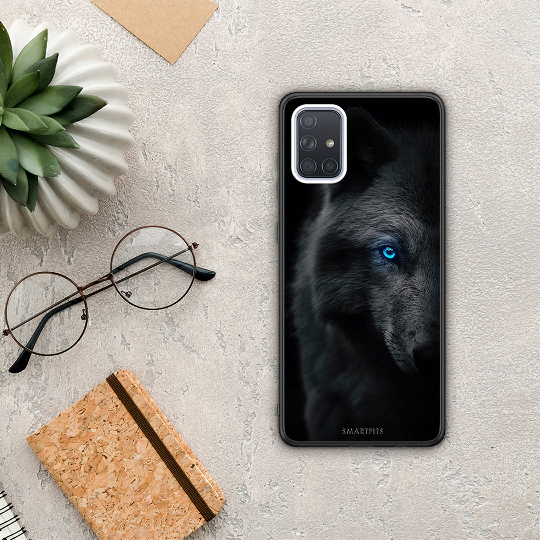 Dark Wolf - Samsung Galaxy A71 θήκη