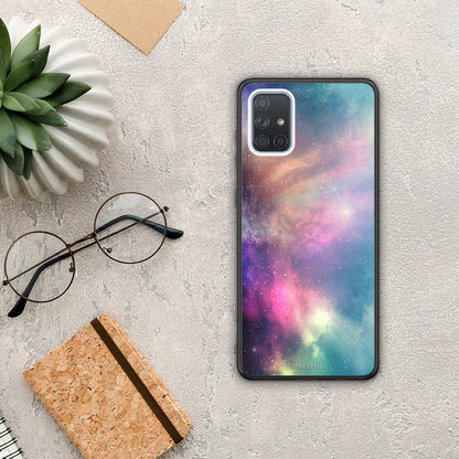 Galactic Rainbow - Samsung Galaxy A71 θήκη