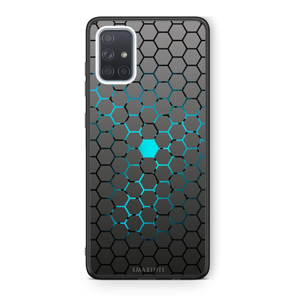 40 - Samsung A71 Hexagonal Geometric case, cover, bumper