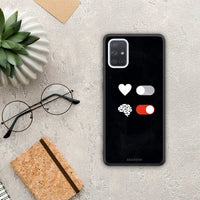 Thumbnail for Heart Vs Brain - Samsung Galaxy A71 θήκη