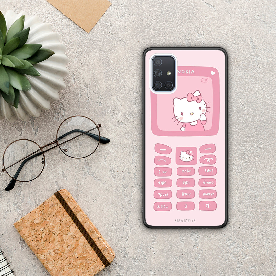 Hello Kitten - Samsung Galaxy A71 θήκη