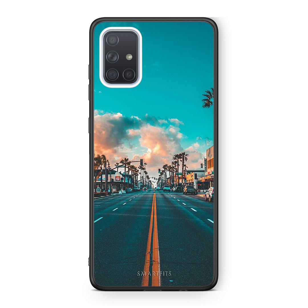 4 - Samsung A71 City Landscape case, cover, bumper