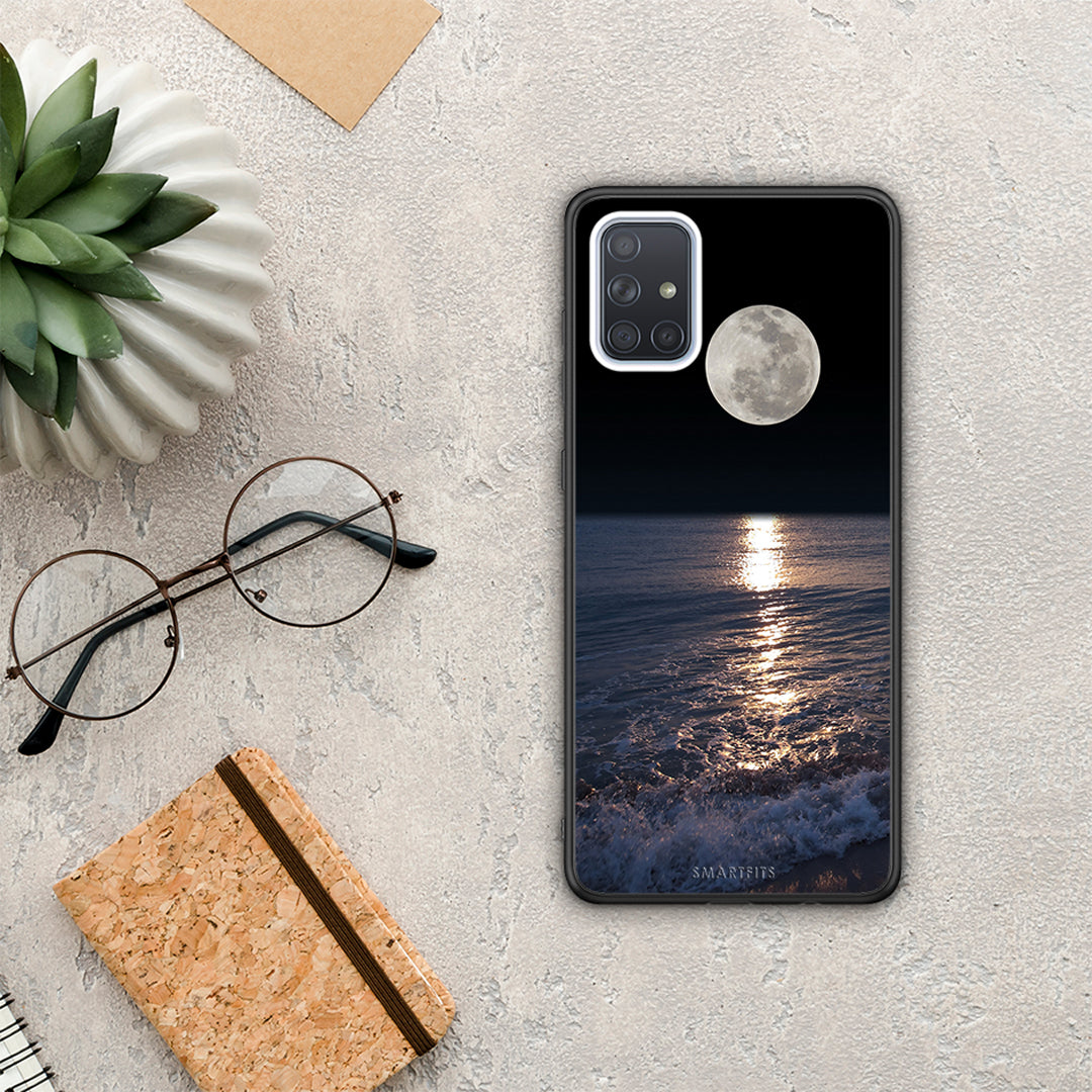 Landscape Moon - Samsung Galaxy A71 θήκη