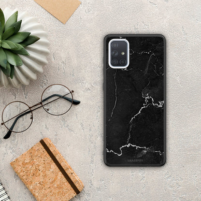 Marble Black - Samsung Galaxy A71 θήκη