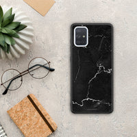 Thumbnail for Marble Black - Samsung Galaxy A71 θήκη