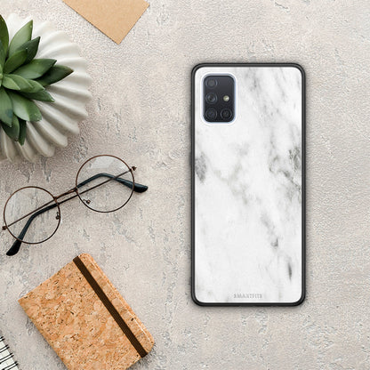 Marble White - Samsung Galaxy A71 θήκη