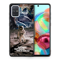 Thumbnail for Θήκη Samsung A71 More Space από τη Smartfits με σχέδιο στο πίσω μέρος και μαύρο περίβλημα | Samsung A71 More Space case with colorful back and black bezels