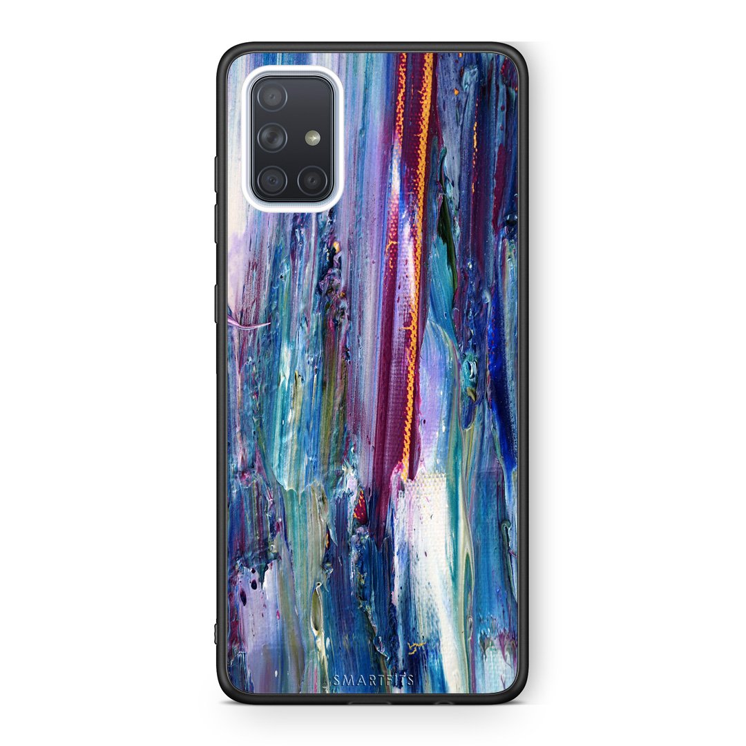 99 - Samsung A51 Paint Winter case, cover, bumper