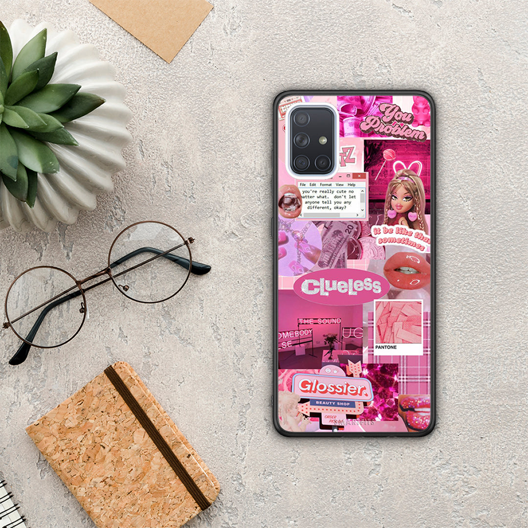 Pink Love - Samsung Galaxy A71 θήκη