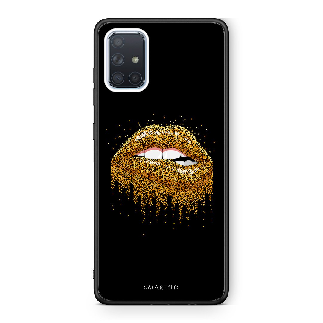 4 - Samsung A71 Golden Valentine case, cover, bumper