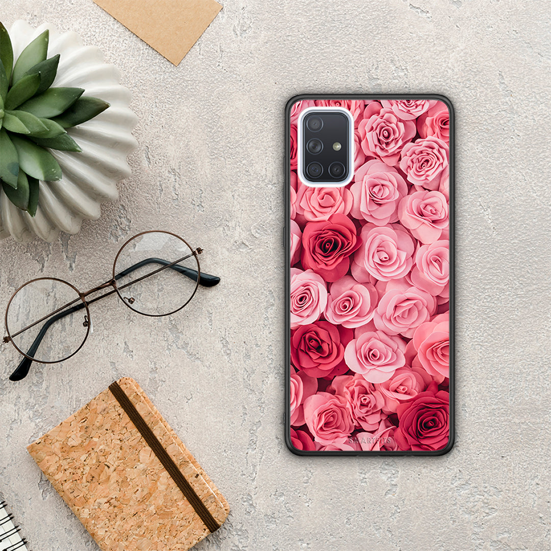 Valentine RoseGarden - Samsung Galaxy A71 θήκη