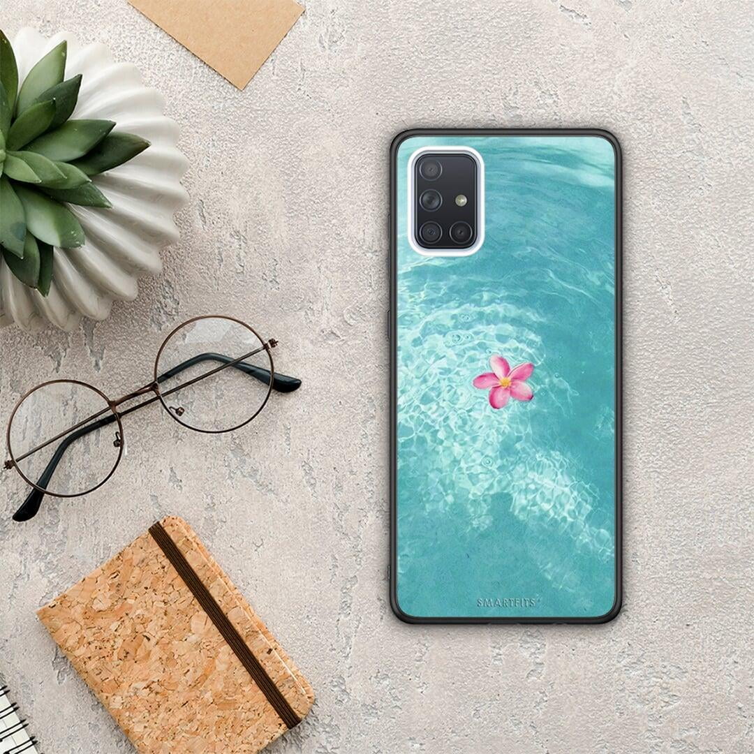 Water Flower - Samsung Galaxy A71 θήκη