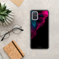 Thumbnail for Watercolor Pink Black - Samsung Galaxy A71 θήκη