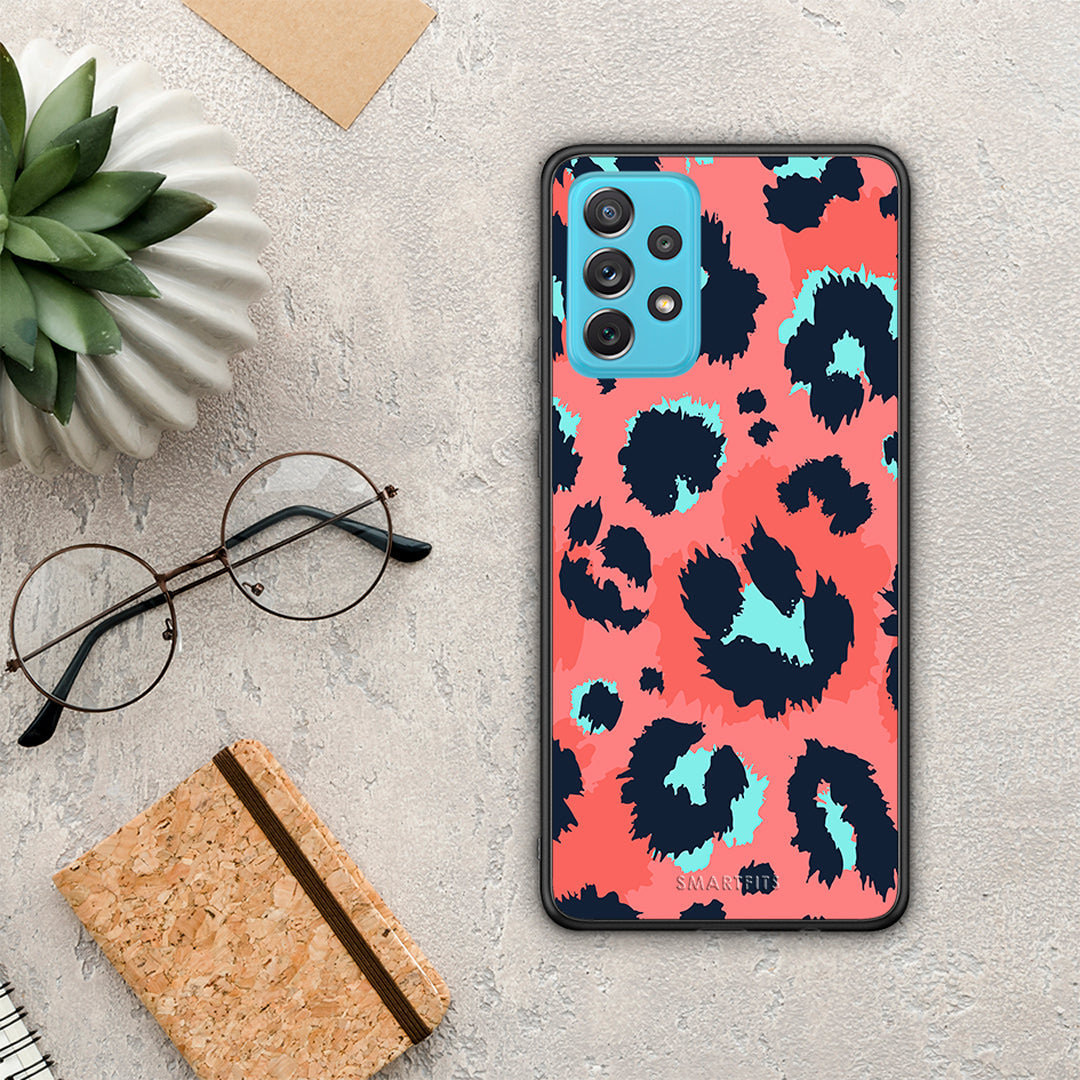 Animal Pink Leopard - Samsung Galaxy A72 θήκη