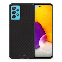Thumbnail for Θήκη Samsung A72 Carbon Black από τη Smartfits με σχέδιο στο πίσω μέρος και μαύρο περίβλημα | Samsung A72 Carbon Black case with colorful back and black bezels