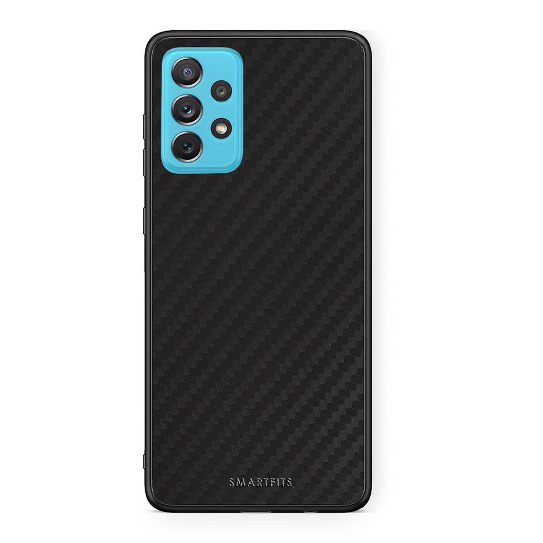 Samsung A72 Carbon Black θήκη από τη Smartfits με σχέδιο στο πίσω μέρος και μαύρο περίβλημα | Smartphone case with colorful back and black bezels by Smartfits