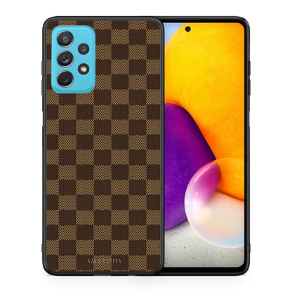 Θήκη Samsung A72 Glamour Designer από τη Smartfits με σχέδιο στο πίσω μέρος και μαύρο περίβλημα | Samsung A72 Glamour Designer case with colorful back and black bezels