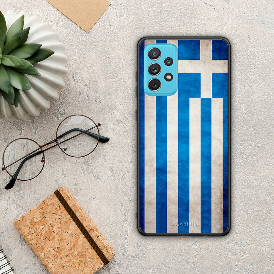 Flag Greek - Samsung Galaxy A72 θήκη