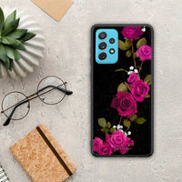 Thumbnail for Flower Red Roses - Samsung Galaxy A72 θήκη