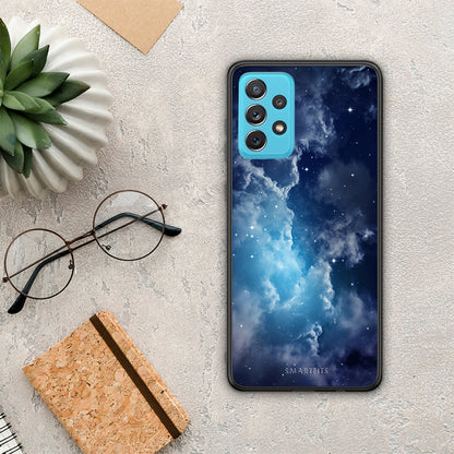 Galactic Blue Sky - Samsung Galaxy A72 θήκη