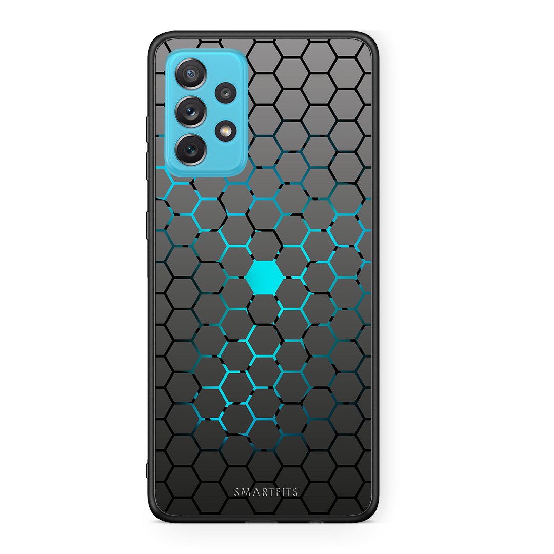 40 - Samsung A72 Hexagonal Geometric case, cover, bumper