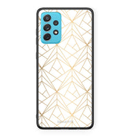 Thumbnail for 111 - Samsung A72 Luxury White Geometric case, cover, bumper