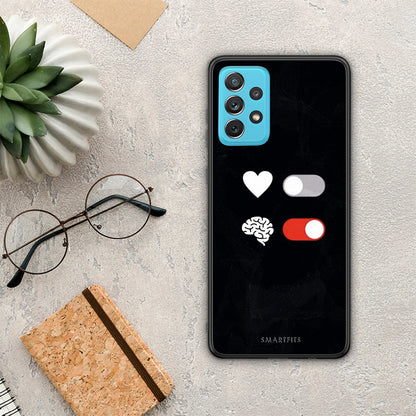 Heart Vs Brain - Samsung Galaxy A72 θήκη