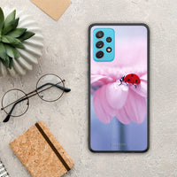 Thumbnail for Ladybug Flower - Samsung Galaxy A72 θήκη