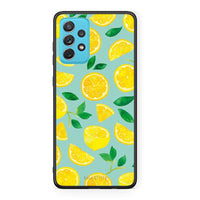 Thumbnail for Samsung A72 Lemons θήκη από τη Smartfits με σχέδιο στο πίσω μέρος και μαύρο περίβλημα | Smartphone case with colorful back and black bezels by Smartfits