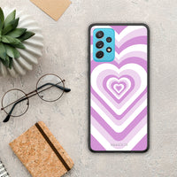 Thumbnail for Lilac Hearts - Samsung Galaxy A72 θήκη