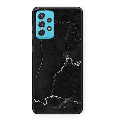 Samsung A72 Marble Black θήκη από τη Smartfits με σχέδιο στο πίσω μέρος και μαύρο περίβλημα | Smartphone case with colorful back and black bezels by Smartfits
