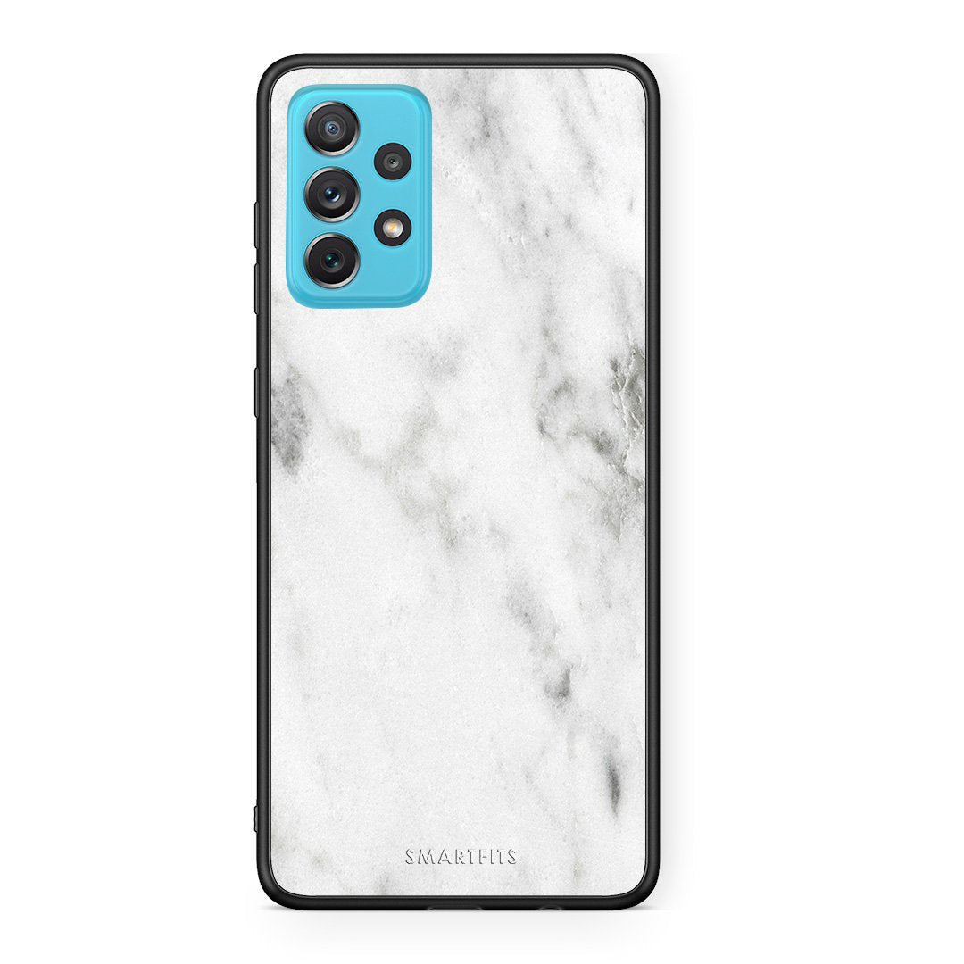 2 - Samsung A72 White marble case, cover, bumper