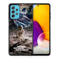 Thumbnail for Θήκη Samsung A72 More Space από τη Smartfits με σχέδιο στο πίσω μέρος και μαύρο περίβλημα | Samsung A72 More Space case with colorful back and black bezels