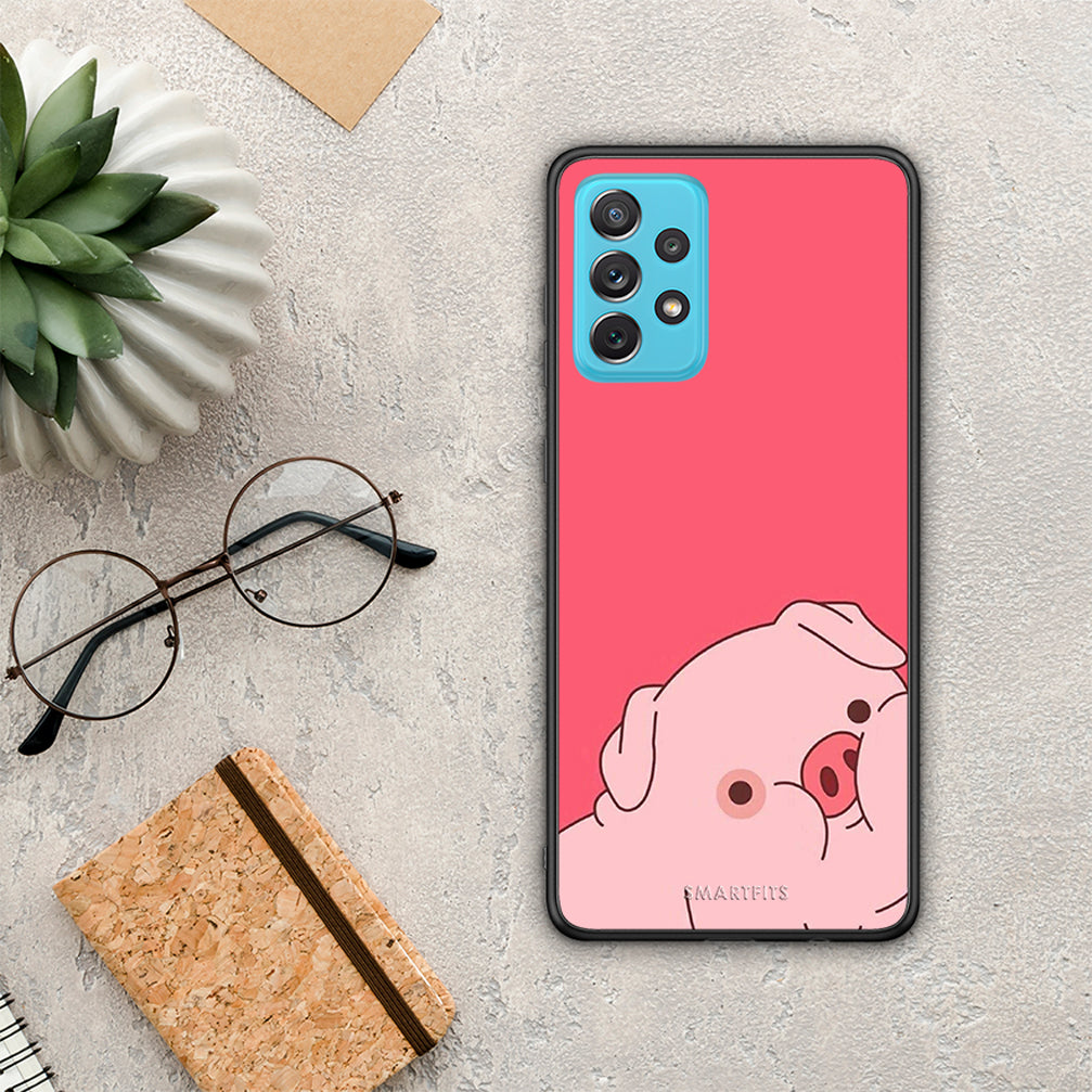 Pig Love 1 - Samsung Galaxy A72 θήκη